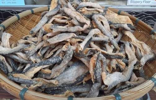 澎湖乾魚皮