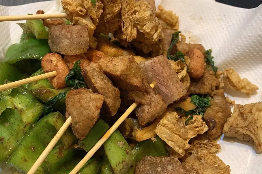 台中素食宵夜
