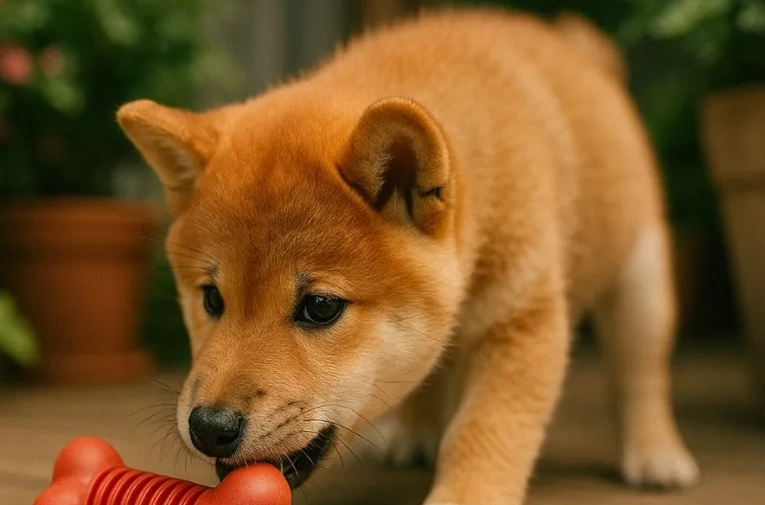 幼犬咬人